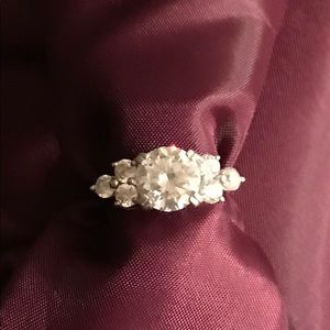 Ladies Diamonique Ring